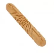 Rouleau de texture en bois pour pâte polymère 100x15mm illusion soleil