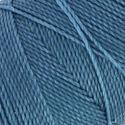 Bobine de fil ciré Linhasita pour micro macramé 1 mm - Denim Blue (119) x168m