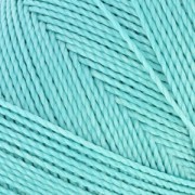 Bobine de fil ciré Linhasita pour micro macramé 1 mm - Baby Blue (398) x168m