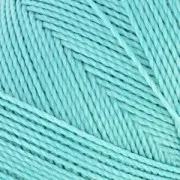 Bobine de fil ciré Linhasita pour micro macramé 1 mm - Baby Blue (398) x168m