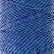 Bobine de fil ciré Linhasita pour micro macramé 1 mm - Blue (692) x168m