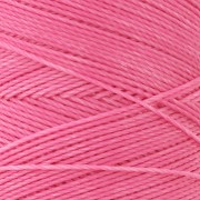 Bobine de fil ciré Linhasita pour micro macramé 1 mm - Pink (915) x168m