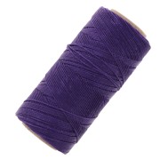 Bobine de fil ciré Linhasita pour micro macramé 1 mm - Purple (332) x168m