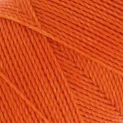 Bobine de fil ciré Linhasita pour micro macramé 1 mm - Orange (387) x168m