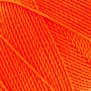 Bobine de fil ciré Linhasita pour micro macramé 1 mm - Fluo Orange (393) x168m