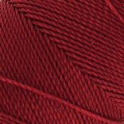 Bobine de fil ciré Linhasita pour micro macramé 1 mm - Red (233) x168m