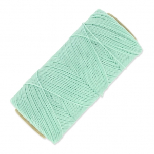 Bobine de fil ciré Linhasita pour micro macramé 1 mm - Mint (230) x168m