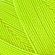 Bobine de fil ciré Linhasita pour micro macramé 1 mm - Fluo Yellow (326) x168m