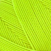Bobine de fil ciré Linhasita pour micro macramé 1 mm - Fluo Yellow (326) x168m