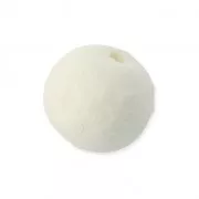 Lot de 100 boules de cellulose ou cotillons 18 mm Blanc