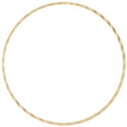 Anneau de montage et tissage rond travaillé 40 mm en laiton brut x1|raw }}