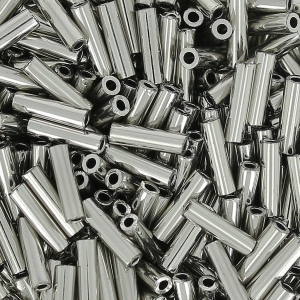 Bugles Miyuki 6 mm BGL-194 - Palladium Plated x5g