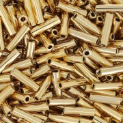 Bugles Miyuki 6 mm BGL-193 - 24kt Gold Light Plated x5g