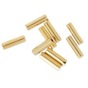 Bugles Miyuki 6 mm BGL-193 - 24kt Gold Light Plated x5g