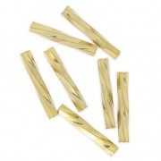 Bugles Twist Miyuki 12 mm TW2012-0193 - 24kt Gold Light Plated x5g
