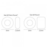 Rocaille Toho Demi Round 8/0 TO8RDR0224 - Olympic Bronze x5g