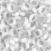 Rocaille Toho Demi Round 8/0 TO8RDR0001F - Crystal Frosted x5g|raw }}