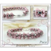 Perles en verre Super-Khéops® par Puca® 6 mm Opaque Beige Ceramic Look x10g