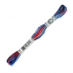 Fil à broder DMC Mouliné Coloris Multicolore States (4512) x8m