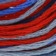 Fil à broder DMC Mouliné Coloris Multicolore States (4512) x8m