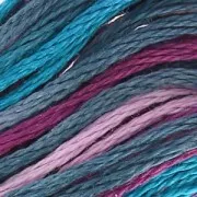 Fil à broder DMC Mouliné Coloris Multicolore Venise (4514) x8m