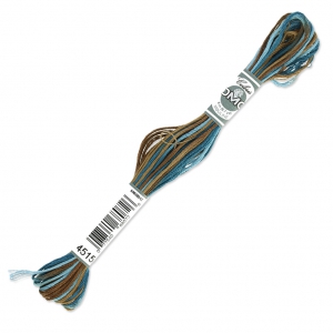 Fil à broder DMC Mouliné Coloris Multicolore Paris (4515) x8m