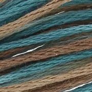 Fil à broder DMC Mouliné Coloris Multicolore Paris (4515) x8m