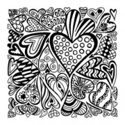 Plaque de texture Cernit pour la pâte polymère 9 cm Coeurs x1|raw }}