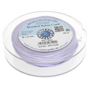 Fil de jade / Fil nylon tressé européen Griffin 1.5 mm Lilac x20m|raw }}