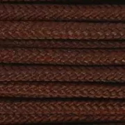 Fil de jade / Fil nylon tressé européen Griffin 1.5 mm Dark Brown x20m