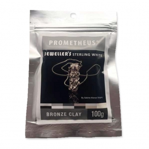 Prometheus Jeweller's Sterling White Bronze clay 100 g