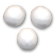 Facettes 12 mm Opaque White x5