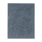 Christi Friesen - Plaque de texture pour pâte polymère - Mechanical organic