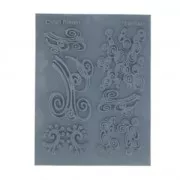 Christi Friesen - Plaque de texture pour pâte polymère - Swirlys