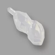Moule silicone pour réaliser 2 pendentifs en résine 23.7x13.8x11.8mm Gemme
