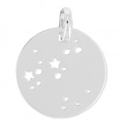 Pendentif constellation Sagittaire pour collier & bijoux DIY - 18 mm Argent 925 x1|raw }}