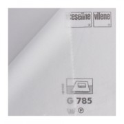 Vlieseline entoilage tissé fin thermocollant et bi-stretch G785 Blanc x10cm