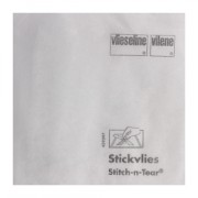 Vlieseline Stickvlies brod' support de renfort pour broderie 90cm Blanc x10cm