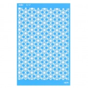 Silk Screen Moiko pour Pâte polymère 74x105 mm - Motif carreau de ciment 6.17