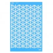 Silk Screen Moiko pour Pâte polymère 74x105 mm - Motif carreau de ciment 6.17