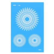 Silk Screen Moiko pour Pâte polymère 74x105 mm - Motif mandalas 2.06|raw }}
