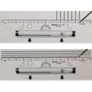 Rolling Ruler - Règle mobile pour tracer facilement toutes formes géométriques