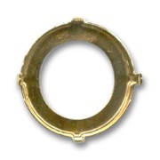 Serti griffe pour cabochon PureCrystal 1201 27 mm doré