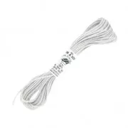 Fil à broder en soie pour broderie et couture - Soie d'Alger Gris clair (3441) x5m