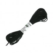 Fil à broder en soie pour broderie et couture - Soie d'Alger Noir (4106) x5m