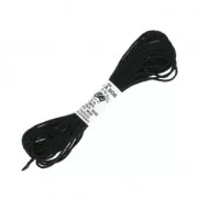 Fil à broder en soie pour broderie et couture - Soie d'Alger Noir (4106) x5m