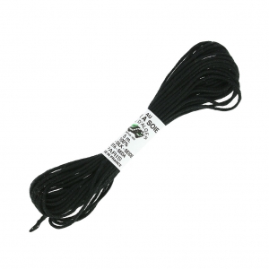 Fil à broder en soie pour broderie et couture - Soie d'Alger Noir (4106) x5m