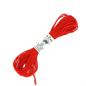 Fil à broder en soie pour broderie et couture - Soie d'Alger Rouge (916) x5m