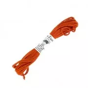 Fil à broder en soie pour broderie et couture - Soie d'Alger Terracotta (2625) x5m