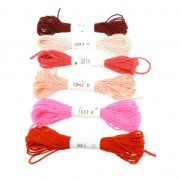 Fil à broder en soie pour broderie et couture - Soie d'Alger Light Rose (3043) x5m